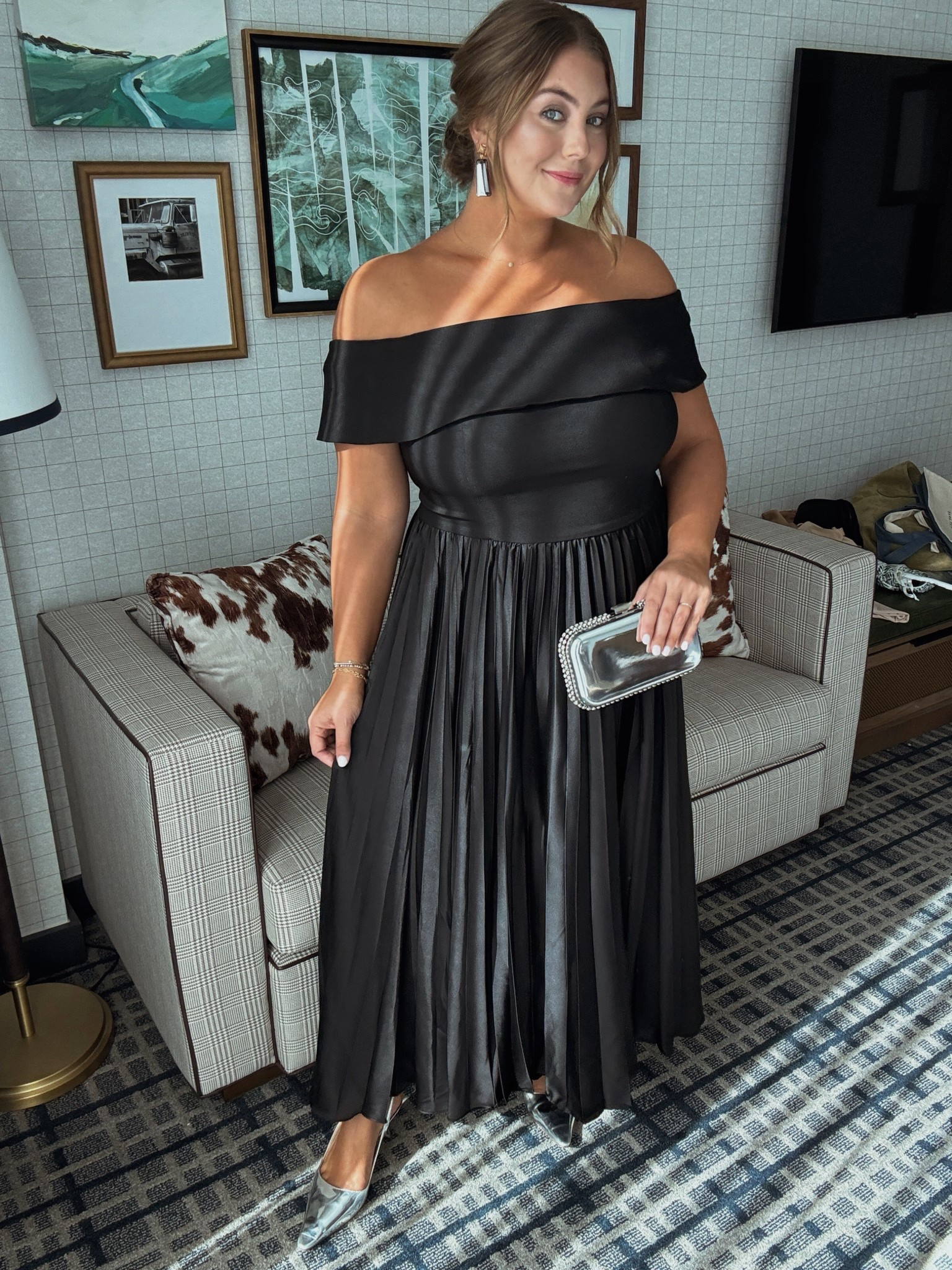 Wearing size 18 in dress - use CARALYN20 at Shapermint for 20% off sitewide. 

#LTKPlusSize #LTKCon #LTKWedding