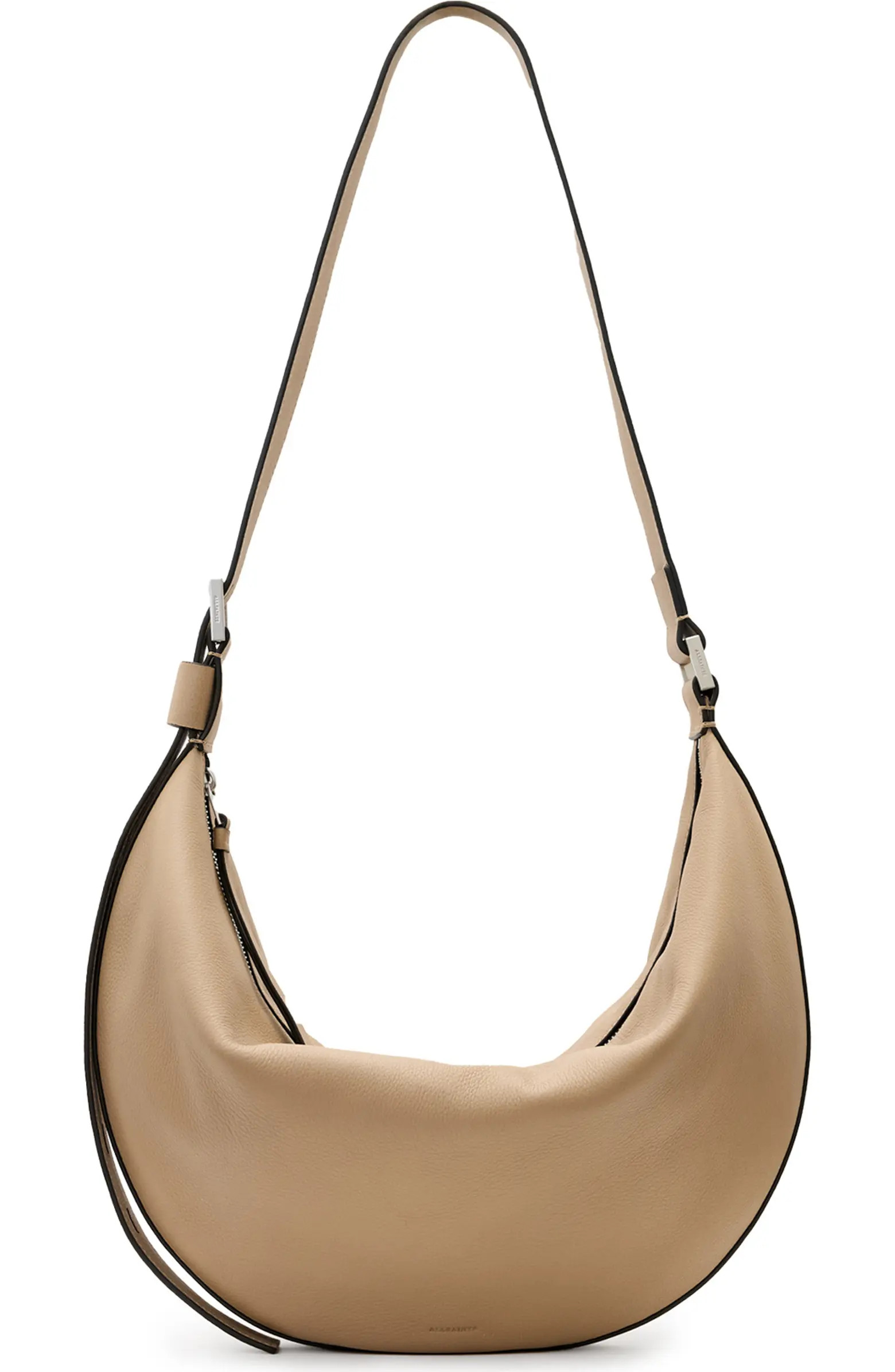 Half Moon Leather Shoulder Bag | Nordstrom