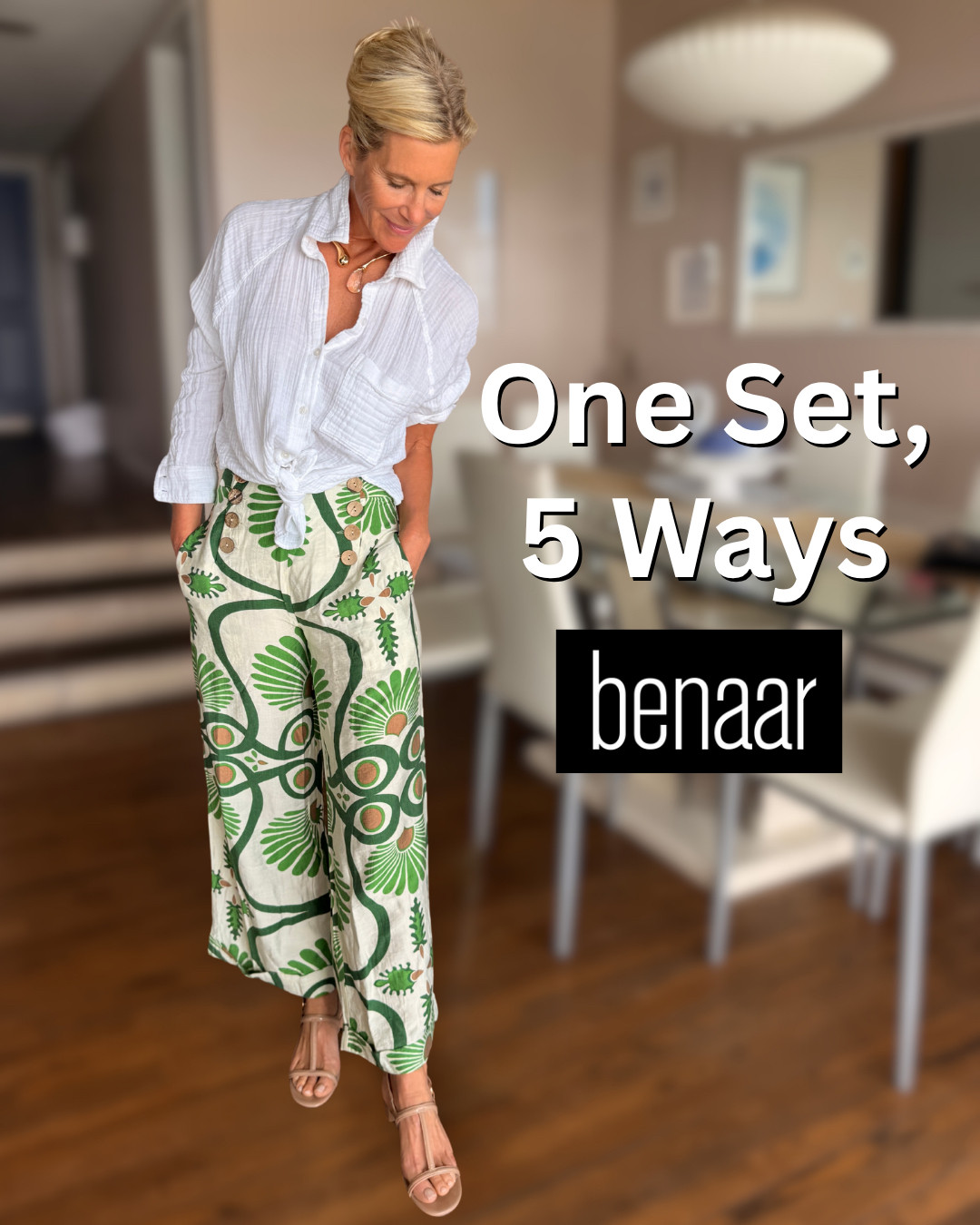 If you’ve been unsure about prints, this is the one that might change your mind
It’s playful, easy, and surprisingly versatile once you start styling it.
Sharing 5 ways I’ve been wearing this set lately. 

 #LTKootd #LTKOver40