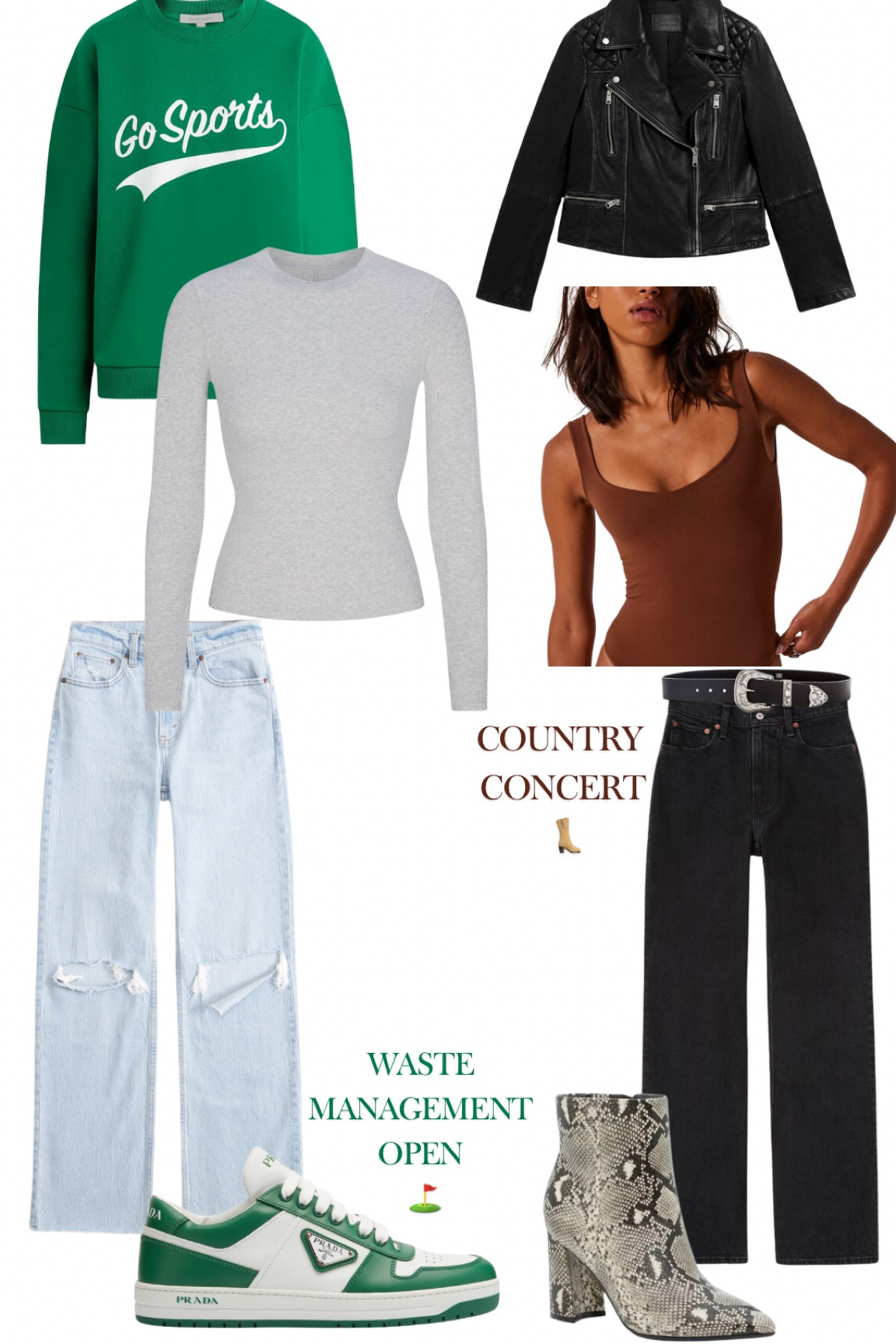 WHAT I PACKED - Wknd in AZ 👢⛳️🎸👢