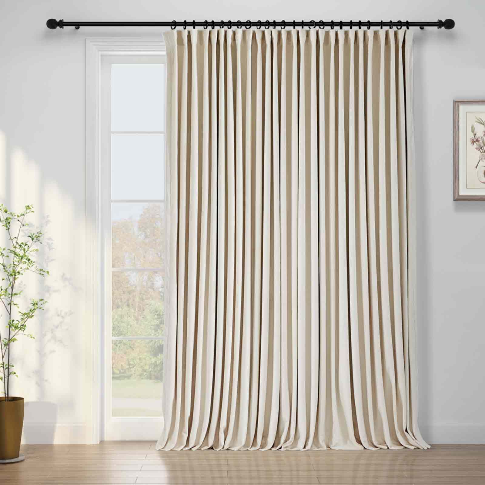 Birkin Velvet Curtain Pleated | TWOPAGES
