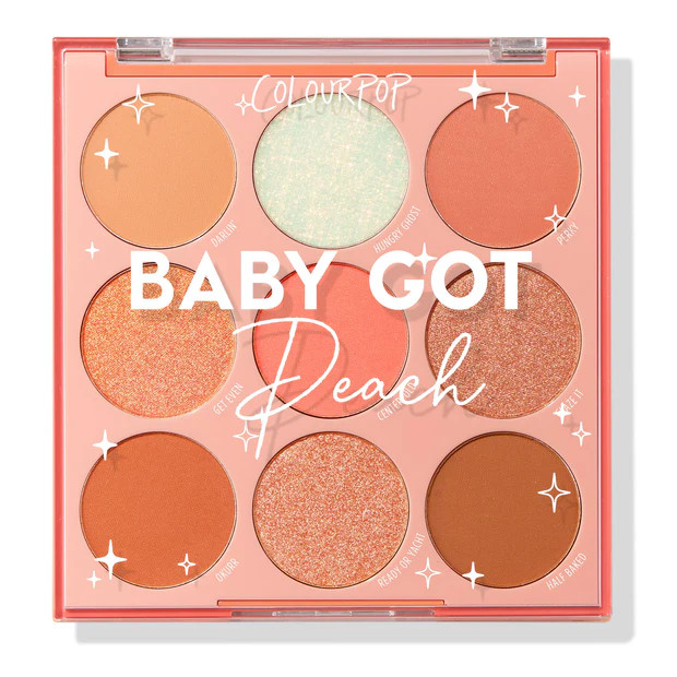 ColourPop®: Shop Baby Got Peach Palette | Peach Eyeshadow Palette | Colourpop