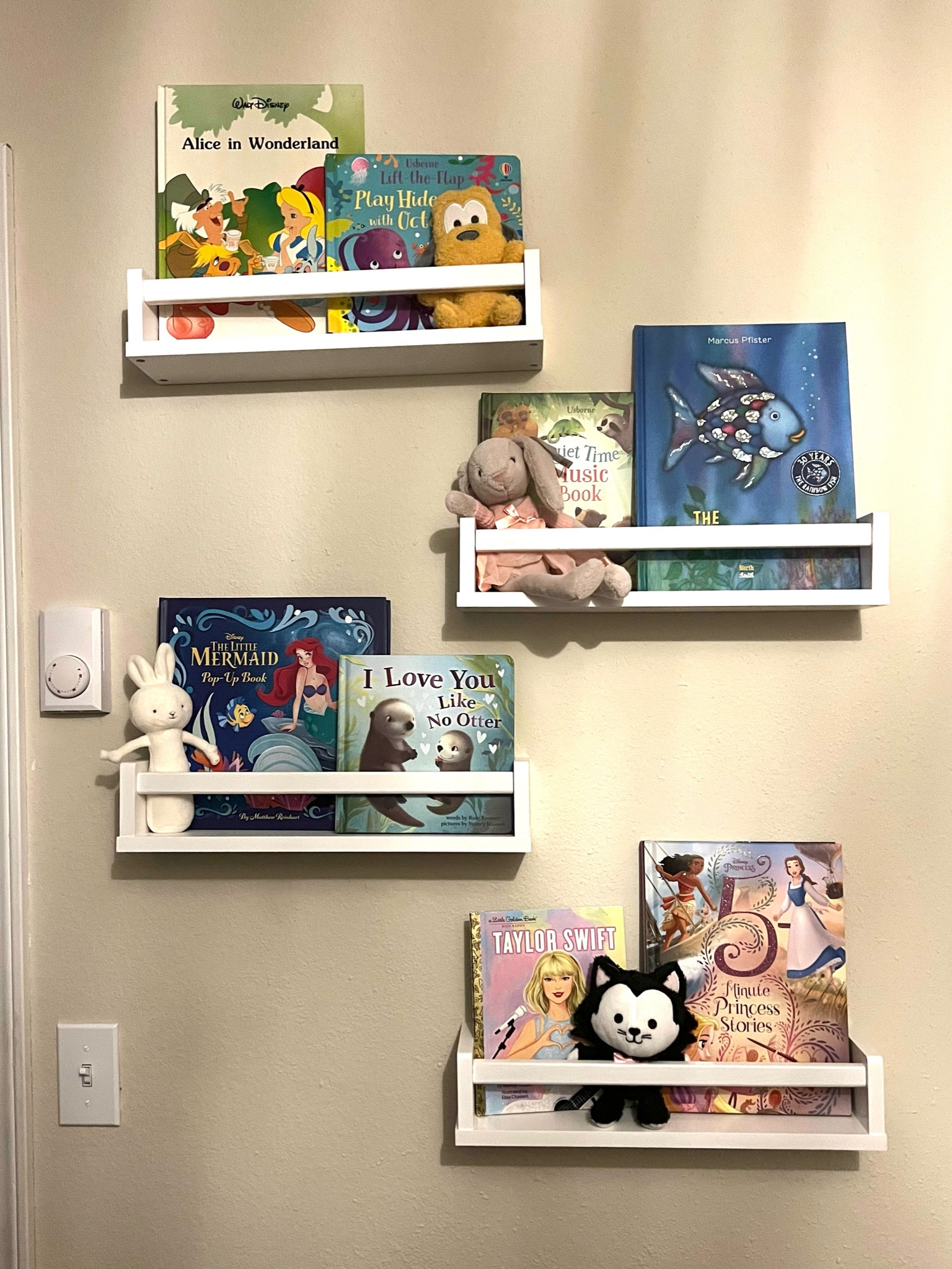 This nursery book shelf added so much to our baby girls room. Perfect to display some of the cutest baby books. Girl nursery baby nursery baby room amazon nursery

#LTKhome #LTKbaby #LTKkids