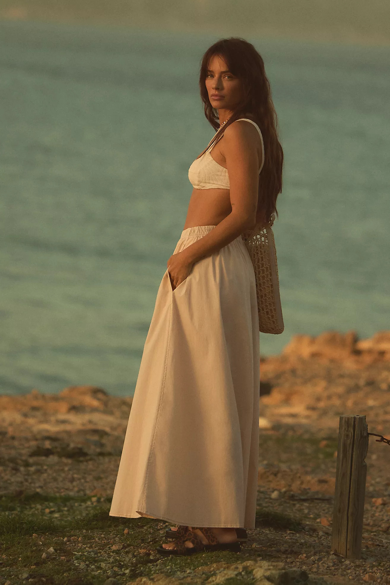 Marrakech Poplin Skirty Culotte Pants | Anthropologie (US)