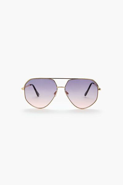 Gradient Aviator Sunglasses | Forever 21