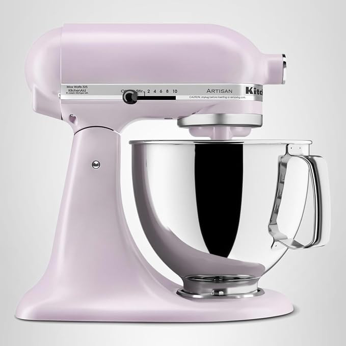 KitchenAid Artisan Series 5 Quart Tilt-Head Stand Mixer, KSM150PS, Wildflower | Amazon (US)