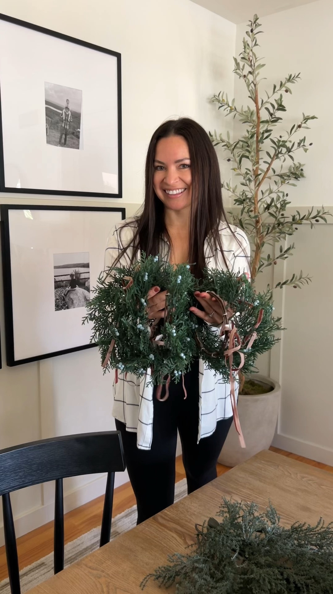 Mini wreaths are my fav and here are. A few ways to style them #LTKVideo

#LTKHoliday #LTKSeasonal