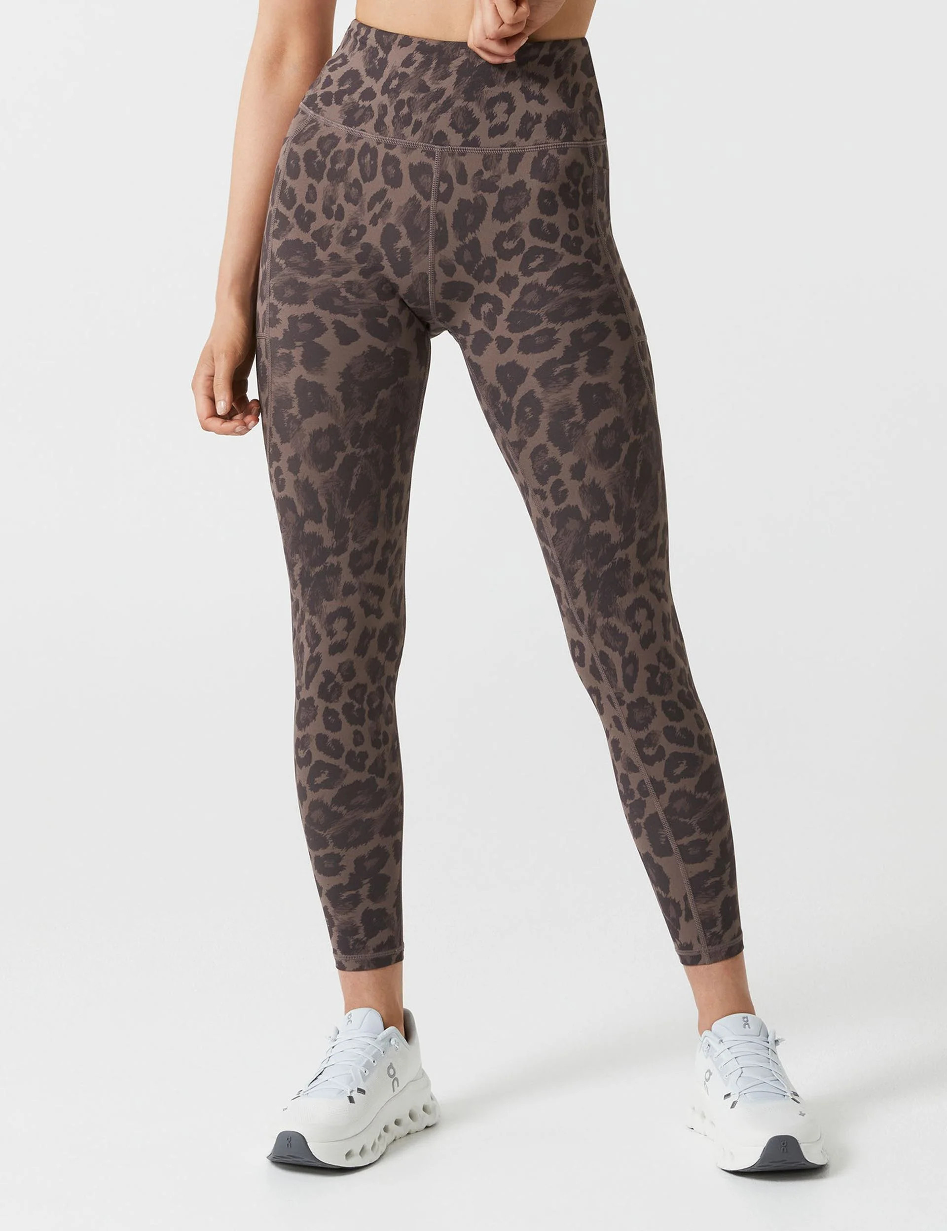 Lilybod | Becca Legging - Brown Leopard | The Sports Edit | The Sports Edit