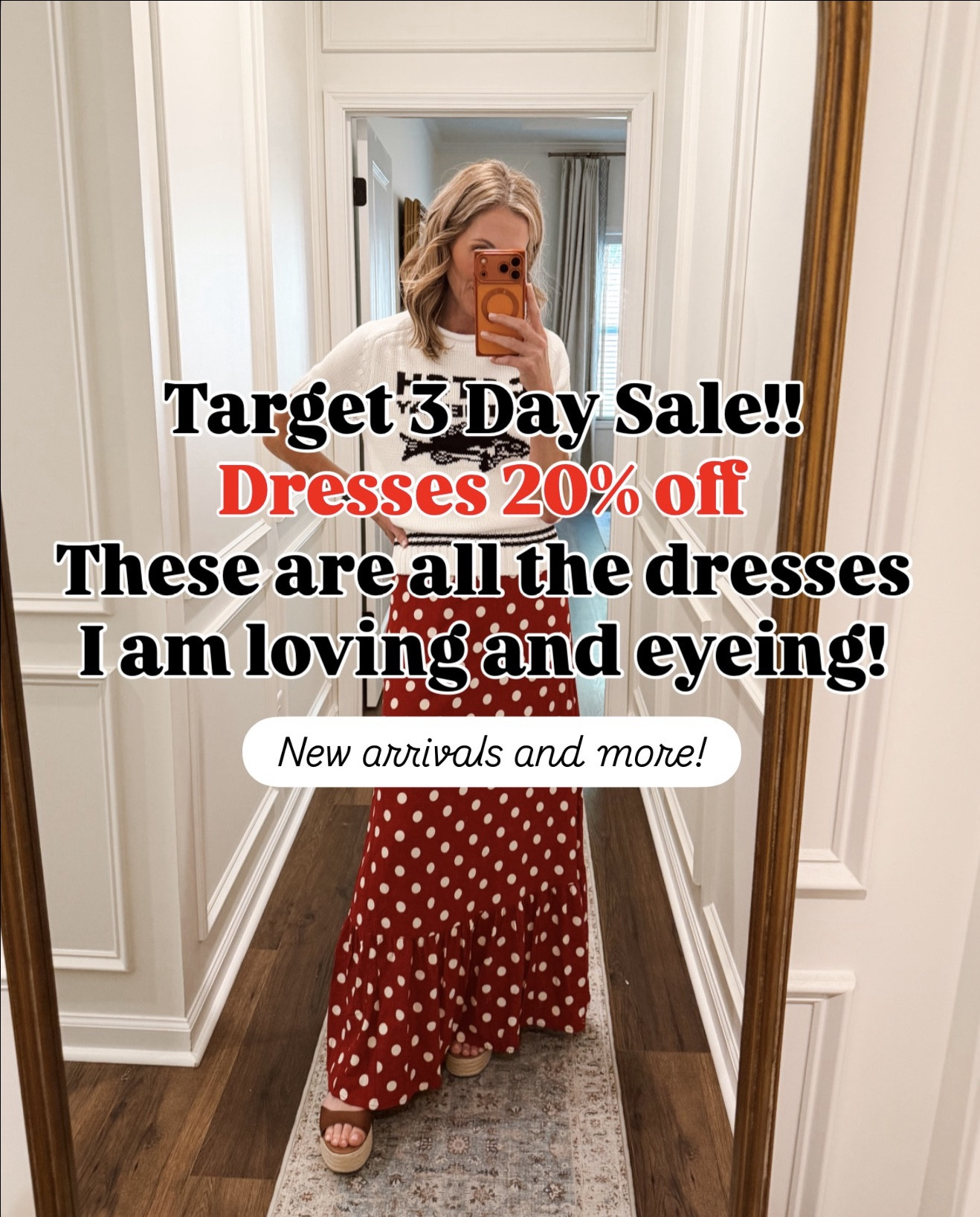 Target really said… we know your calendar is FULL from grad parties to graduation, Mother’s Day and all the spring events… and gave us all the cutest dresses to match + they are all new arrivals and on sale!! For THREE days only… grab your favorites. Comment TARGET and I’ll send you all the links 🔗

Follow and subscribe to my posts in the free LTK APP by clicking the 🔔 and never missing a post! 

target dresses, target style, spring dresses, summer outfits, graduation dress, wedding guest dress, casual dresses, midi dress, maxi dress, affordable fashion, teacher outfits, everyday style, sale finds, target haul, spring outfit ideas