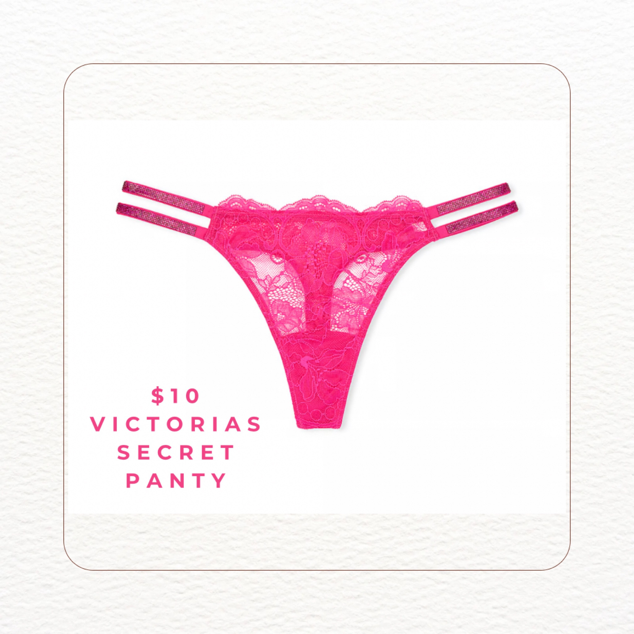 $10 Victorias Secret Panties!!! SALE
#victoriassecret #sale #panties #lingerie #valentinesday 

#LTKMostLoved #LTKsalealert #LTKGiftGuide