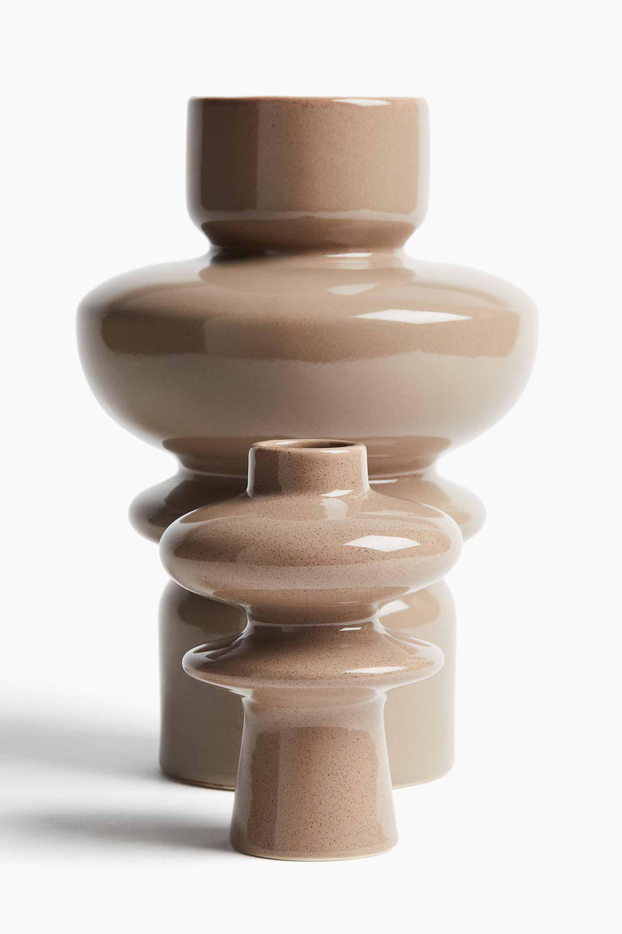 Extra-small tiered stoneware vase | H&M (UK, MY, IN, SG, PH, TW, HK)
