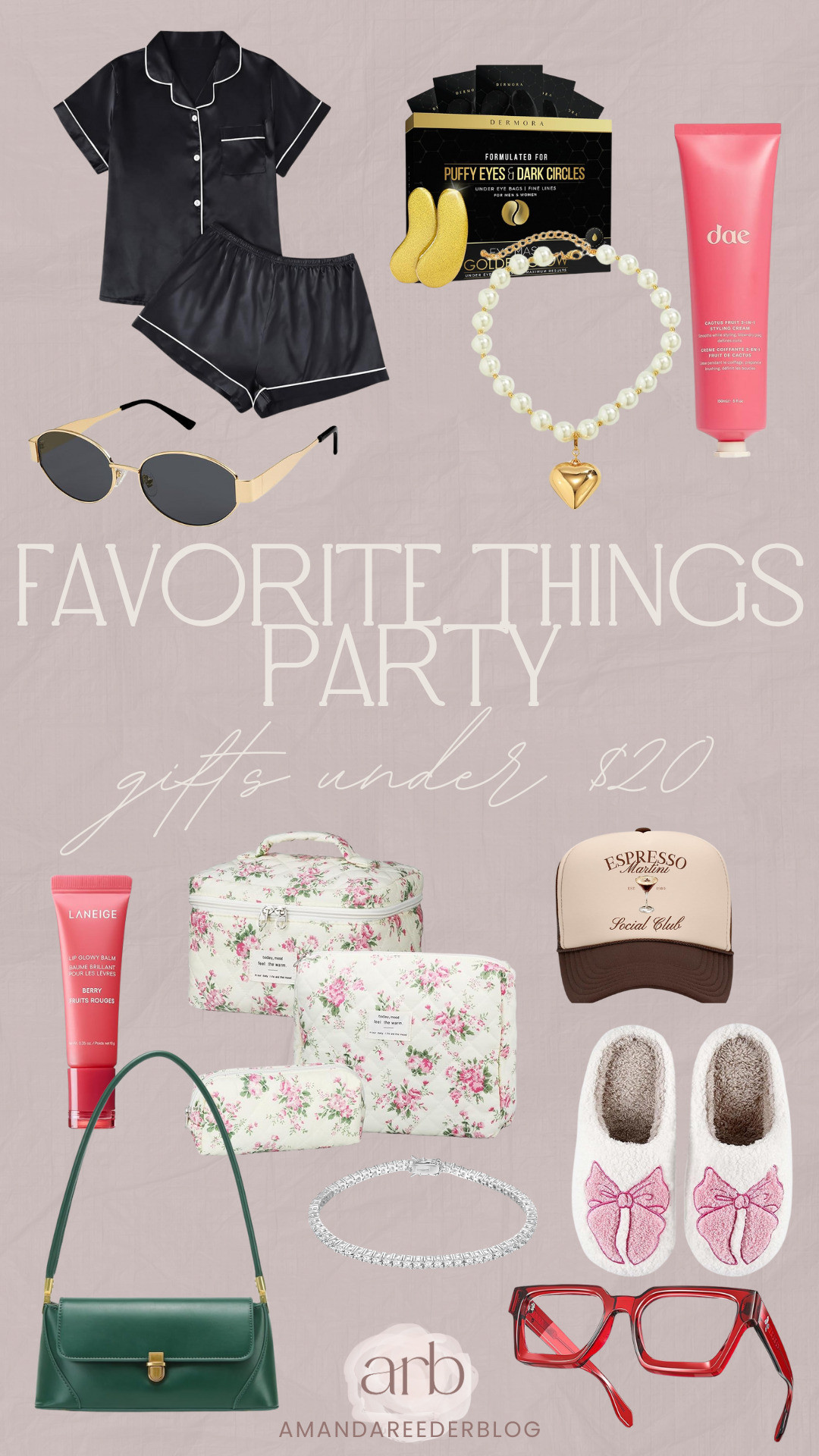 Favorite things party gifts under $20!



gift guide, gift ideas, amazon finds, amazon gifts, gifts for her, beauty favorites 

 #LTKGiftGuide #LTKHoliday #LTKSeasonal