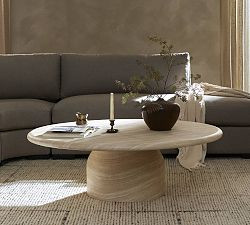 Cardinal Round Concrete Coffee Table (48") | Pottery Barn (US)