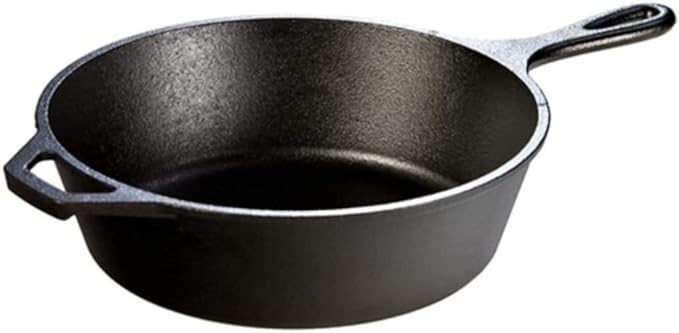 Lodge L8DSK3 Cast Iron Deep Skillet, Pre-Seasoned, 10.25-inch | Amazon (US)