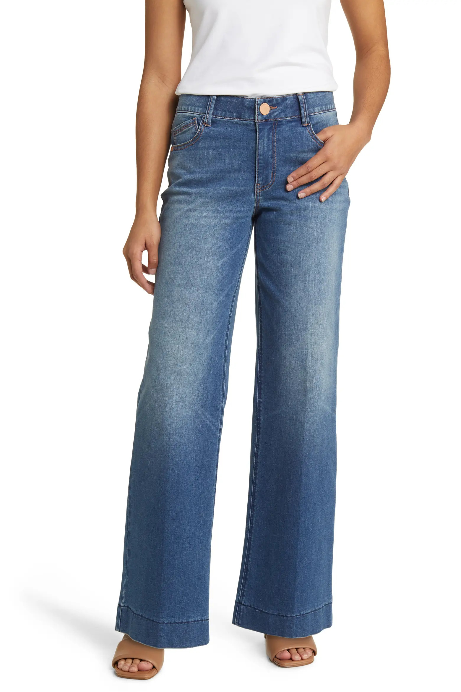 Sam High Waist Wide Leg Jeans (Women) | Nordstrom | Nordstrom