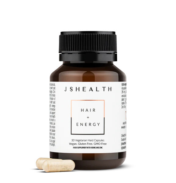 Hair + Energy Formula - 1 Month Supply | JS Health (UK & US)