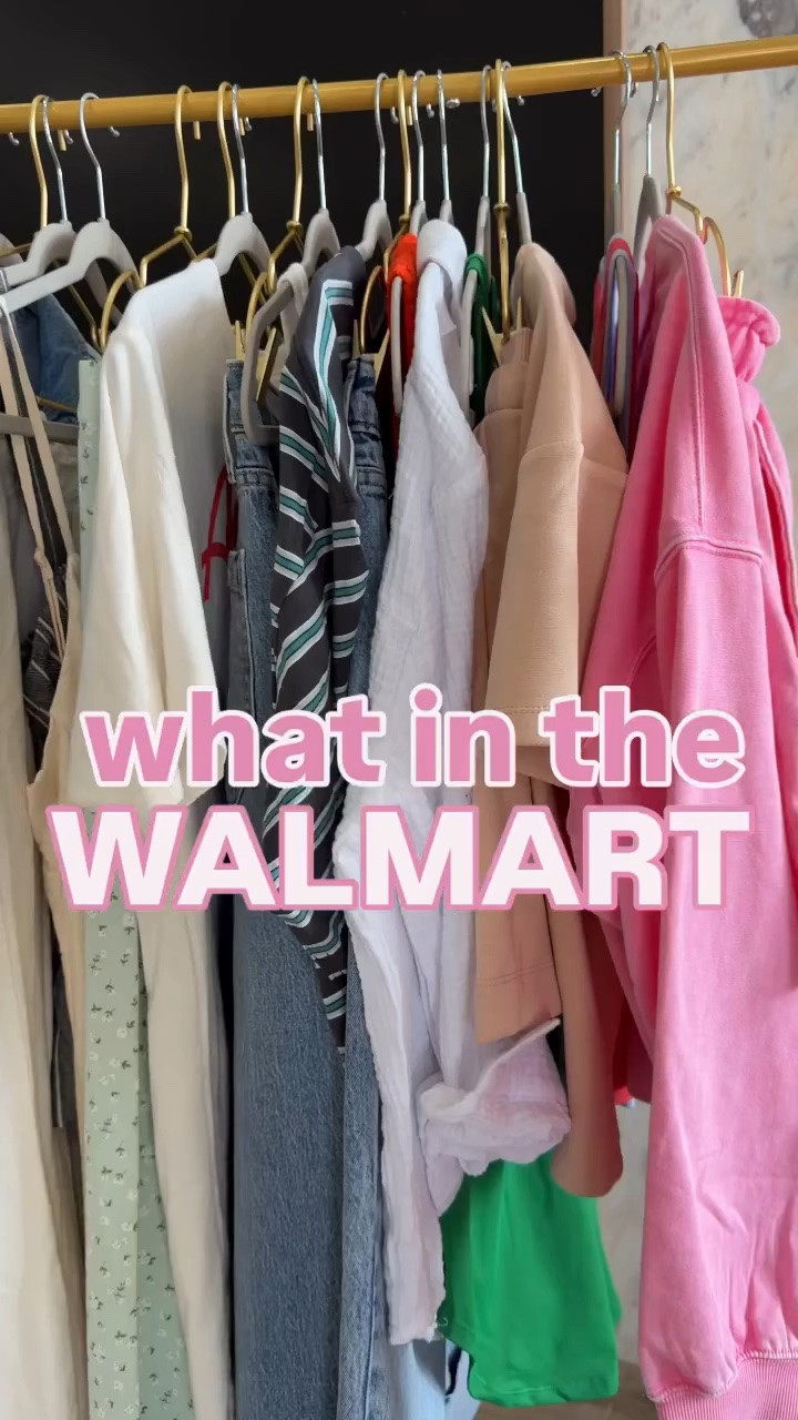 Type SHOP, for the links to these Walmart outfits #walmart #casualsummer #summerlook #easyoutfit