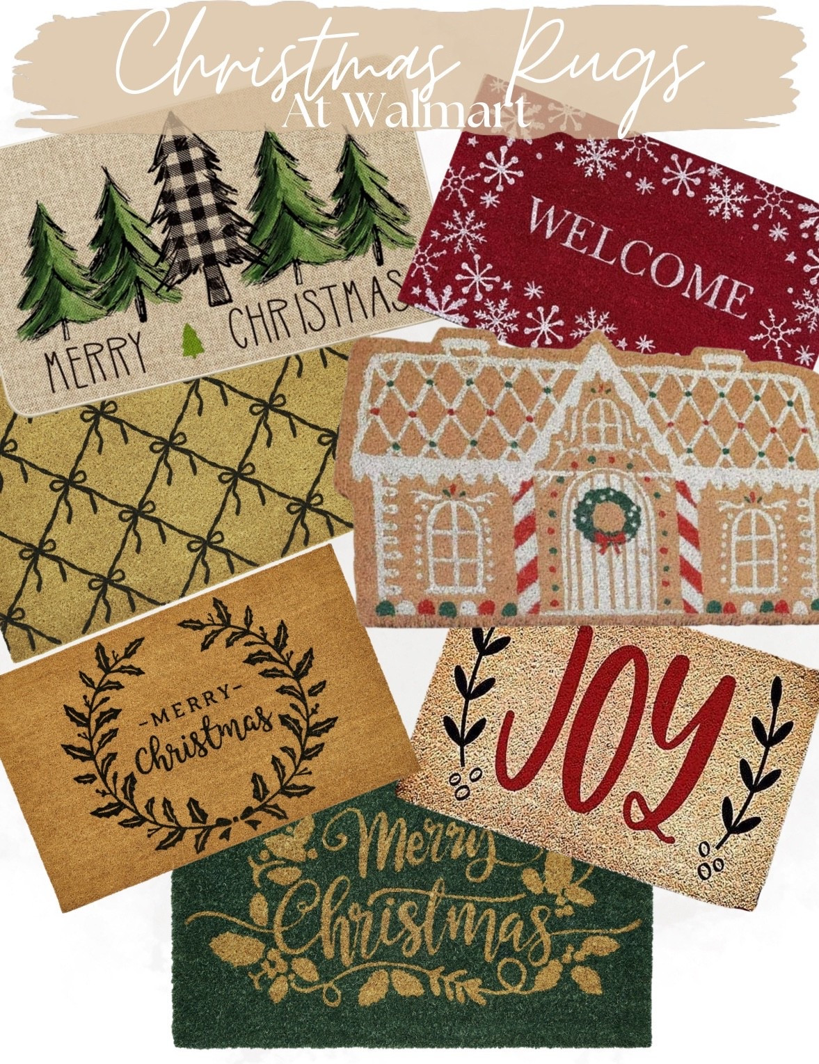 Christmas Rugs at Walmart

#LTKU #LTKSeasonal #LTKHome