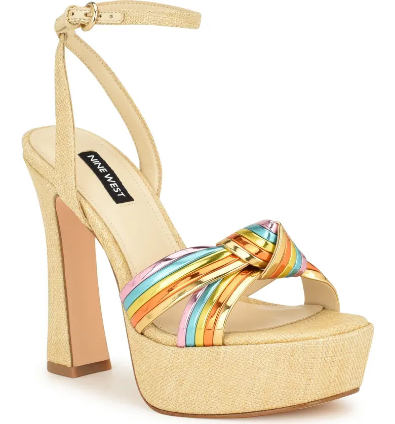 Irna Ankle Strap Platform Sandal (Women) | Nordstrom