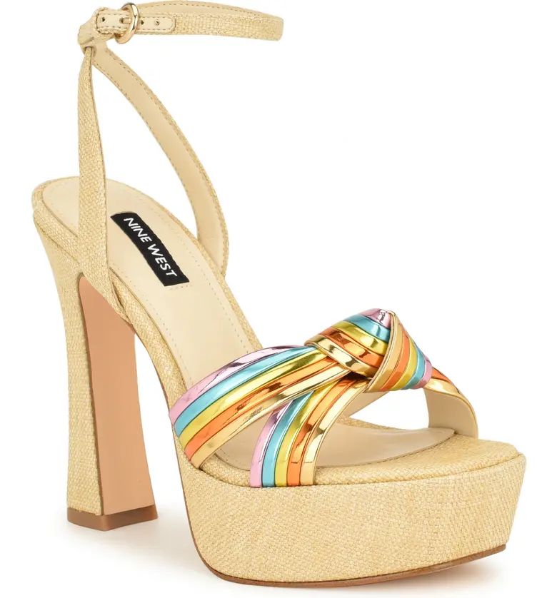 Irna Ankle Strap Platform Sandal (Women) | Nordstrom