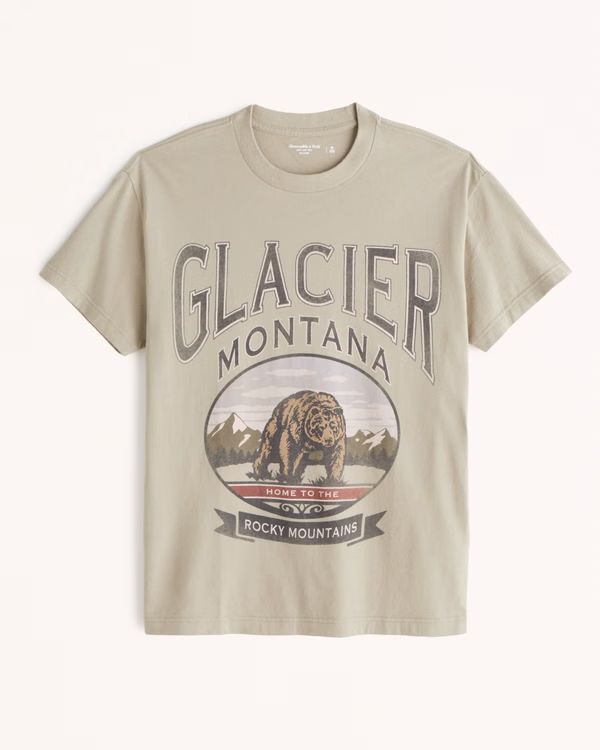 Glacier Park Graphic Tee | Abercrombie & Fitch (US)