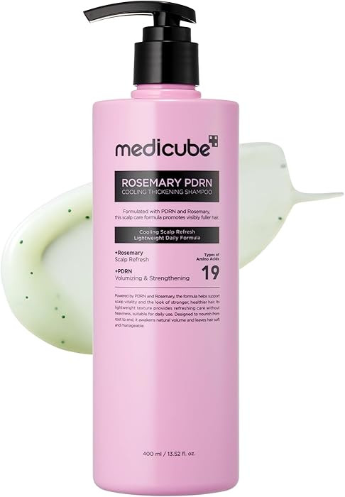 medicube Rosemary PDRN Clarifying Shampoo | Refreshing, Nourishing Care for Fine, Weak-Looking Ha... | Amazon (US)