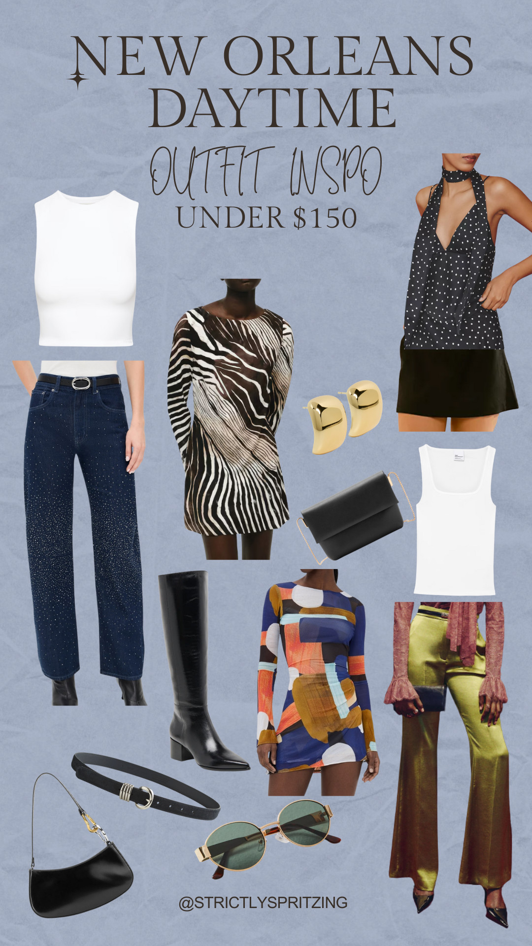 New Orleans Formal: Daytime Inspo! Every year, I have always worn a fun pant and a basic top during the day. It's comfortable all day and looks cute. These are my favorite picks, and it's all under $150. 

 

#LTKHoliday #LTKFindsUnder100 #LTKTravel