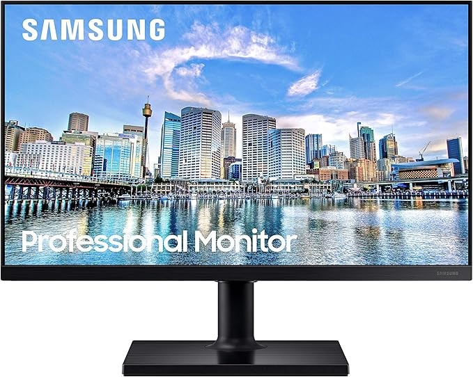 SAMSUNG FT45 Series 27-Inch FHD 1080p Computer Monitor, 75Hz, IPS Panel, HDMI, USB Hub, Height Ad... | Amazon (US)