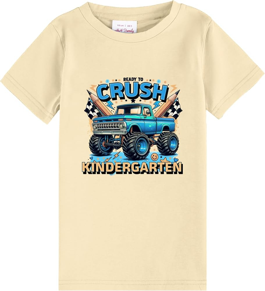 Kindergarten Shirts for Boys First Day of Kindergarten Shirt T-Shirt Top First Day of School Gift... | Amazon (US)