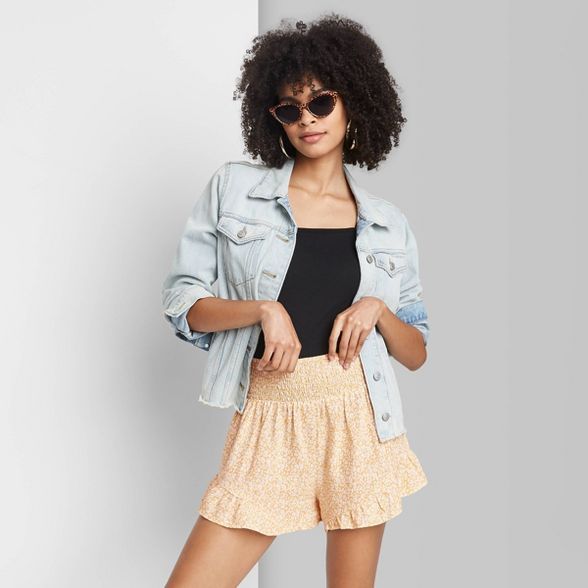 Women's Ruffle Pull-On Shorts - Wild Fable™ | Target