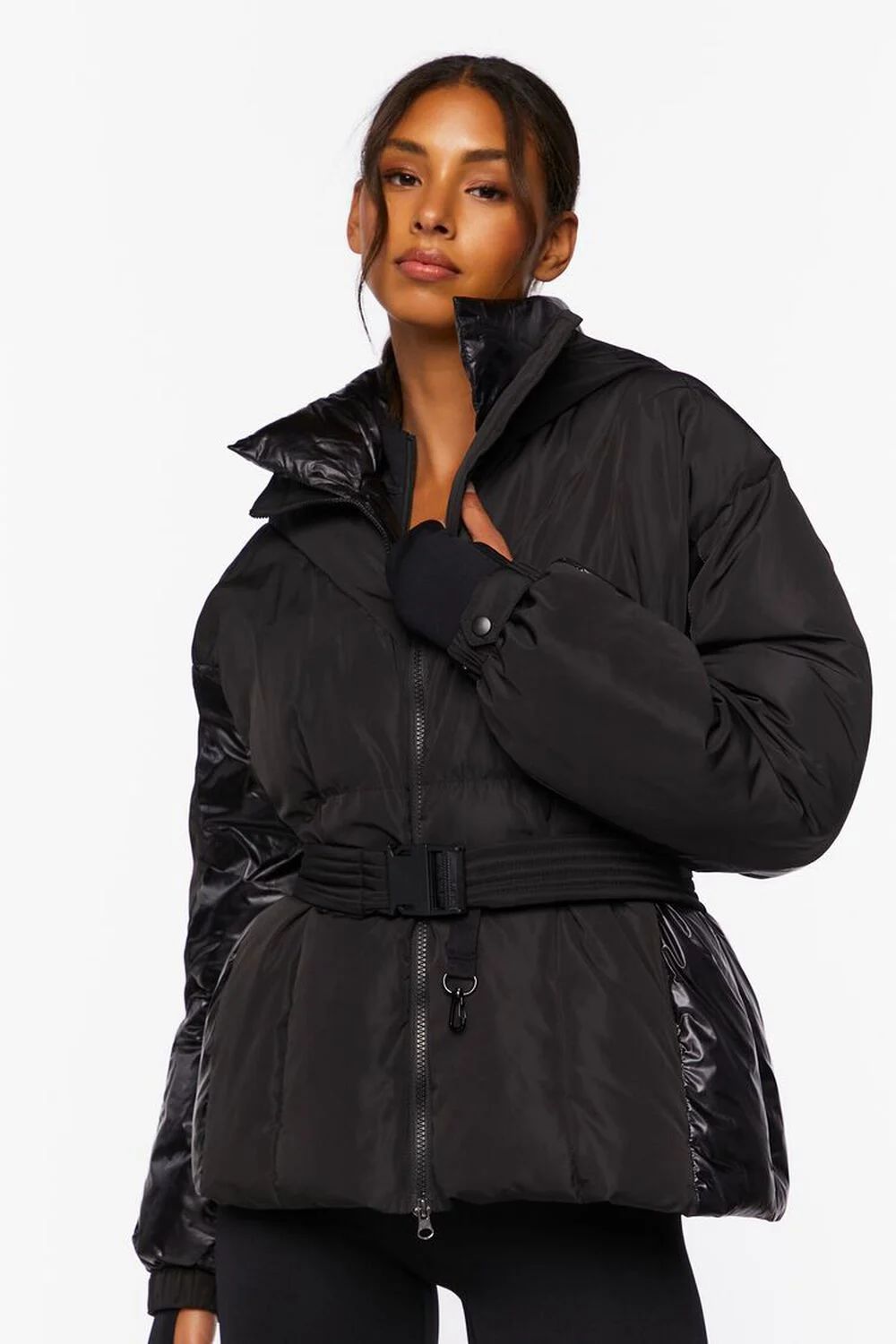 Active Hooded Puffer Jacket | Forever 21 (US)