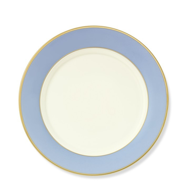 Pickard Color Sheen Salad Plate, Blue Gold | Williams-Sonoma