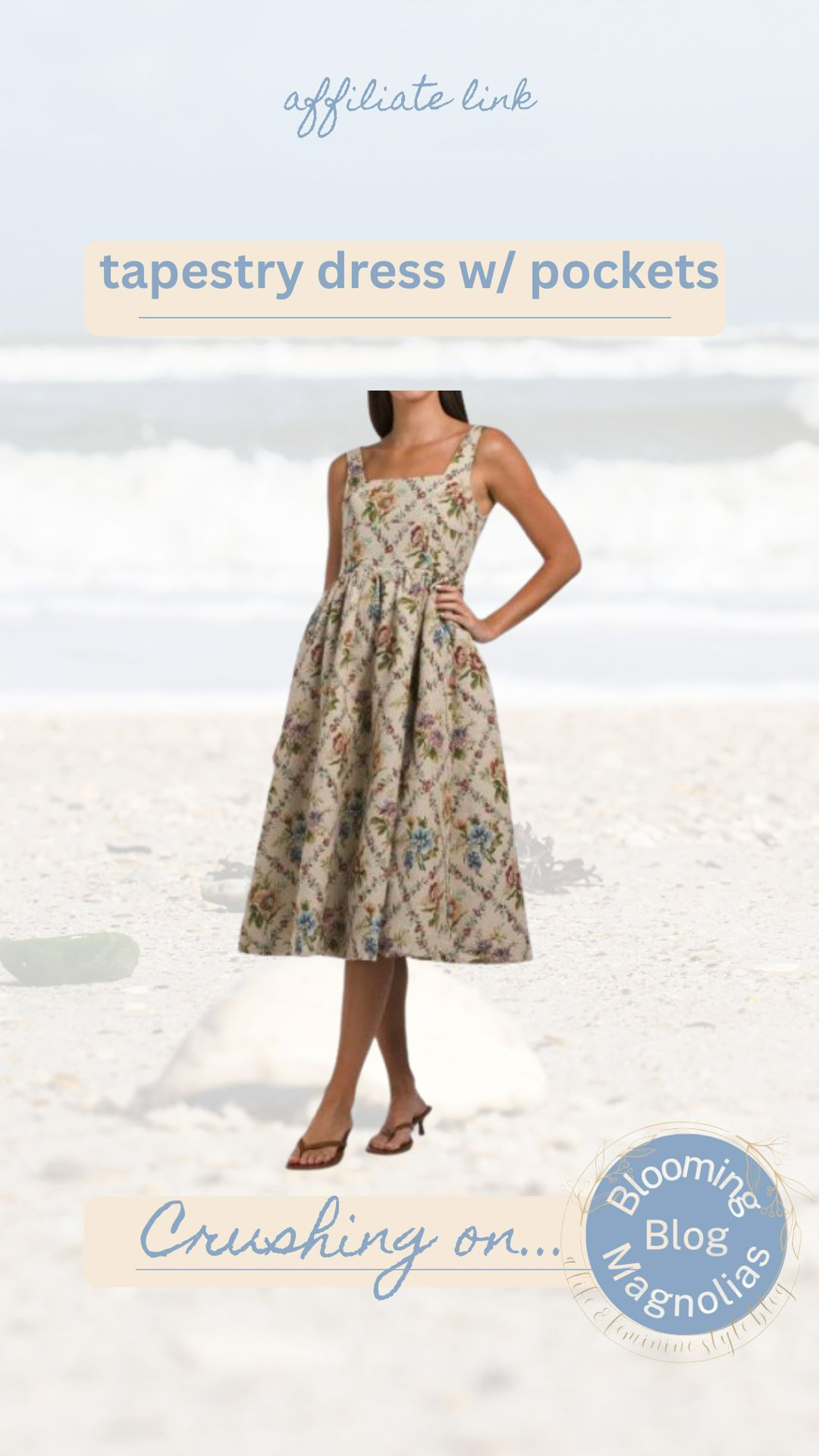 How cute is this tapestry dress? It even has pockets! 

 