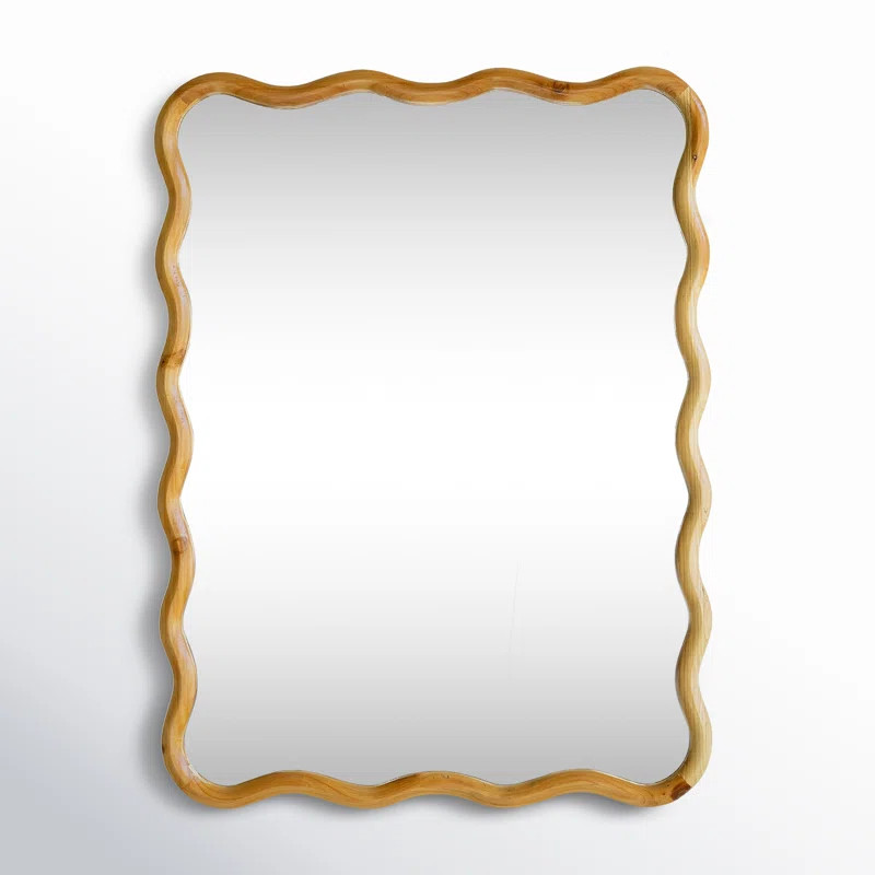 Liviana Wood Novelty Wall Mirror | Wayfair North America