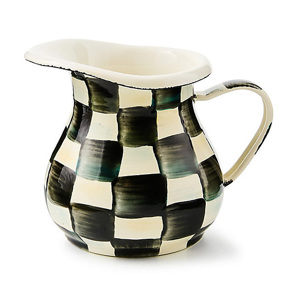 MacKenzie-Childs Courtly Check Creamer | MacKenzie-Childs