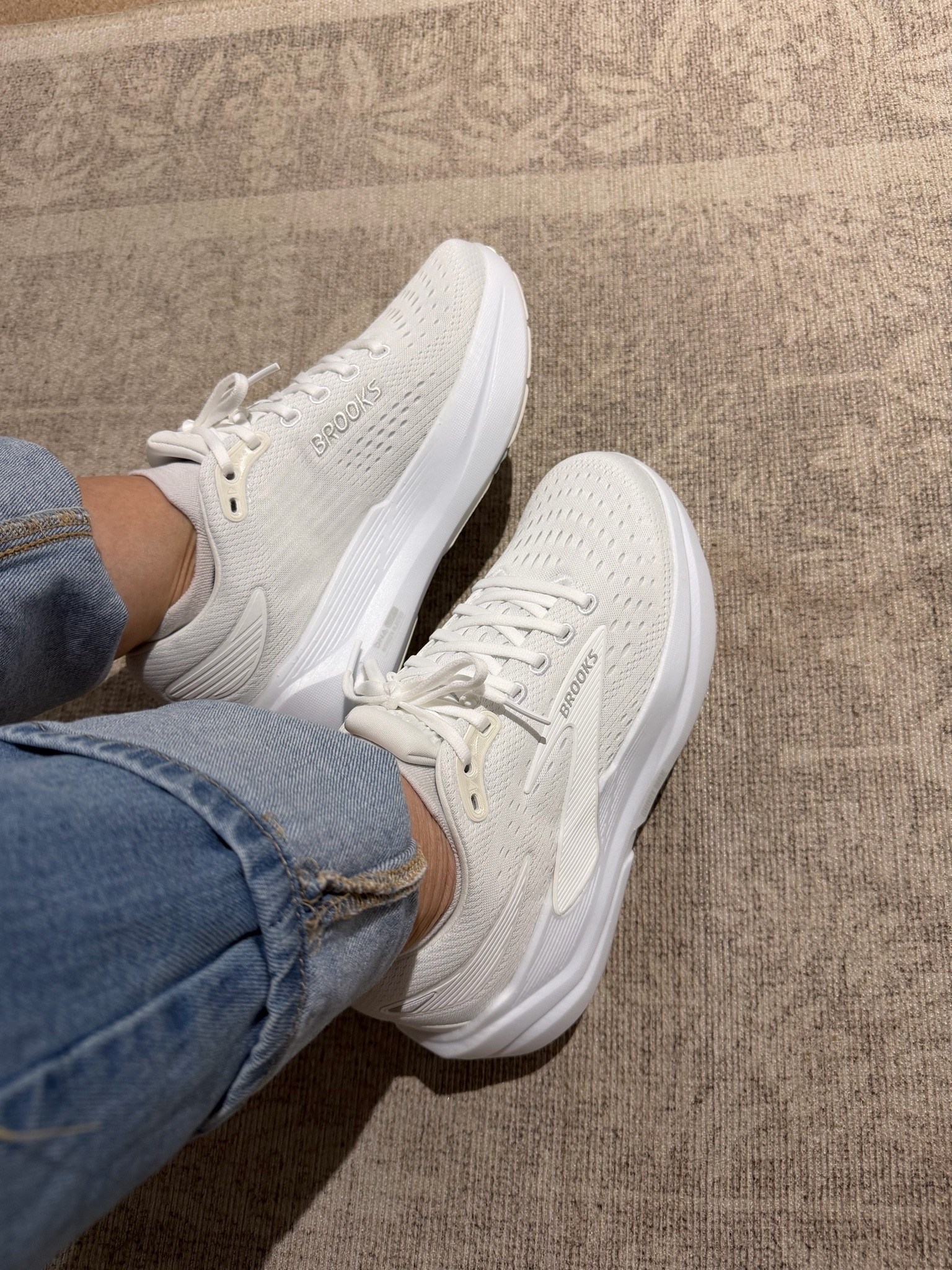 One can never have too many sneakers/tennis shoes! Especially when they are on sale!! I’m loving these Brooks Ghost Max. They have so much cushion, great arch support, neutral stride perfect for running or walking! I order 1/2 size up always in Brooks!

#LTKootd #LTKSaleAlert #LTKfitnessgoals