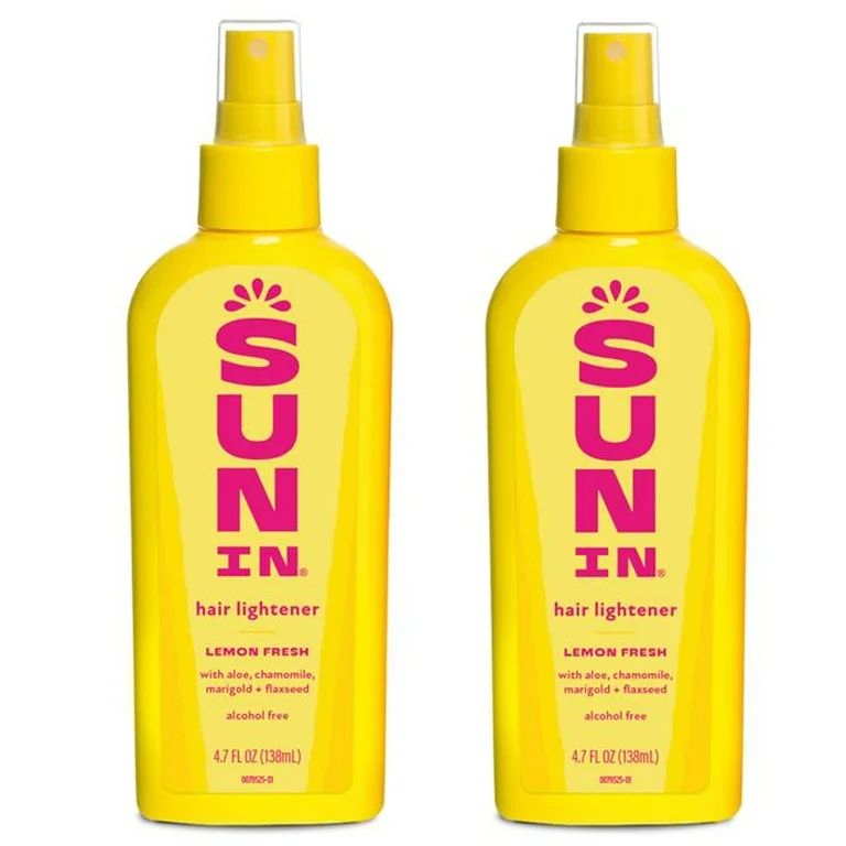 Sun In Hair Lightener Shine Enhancing Spray, Lemon, 4.7 oz (2 Pack) | Walmart (US)