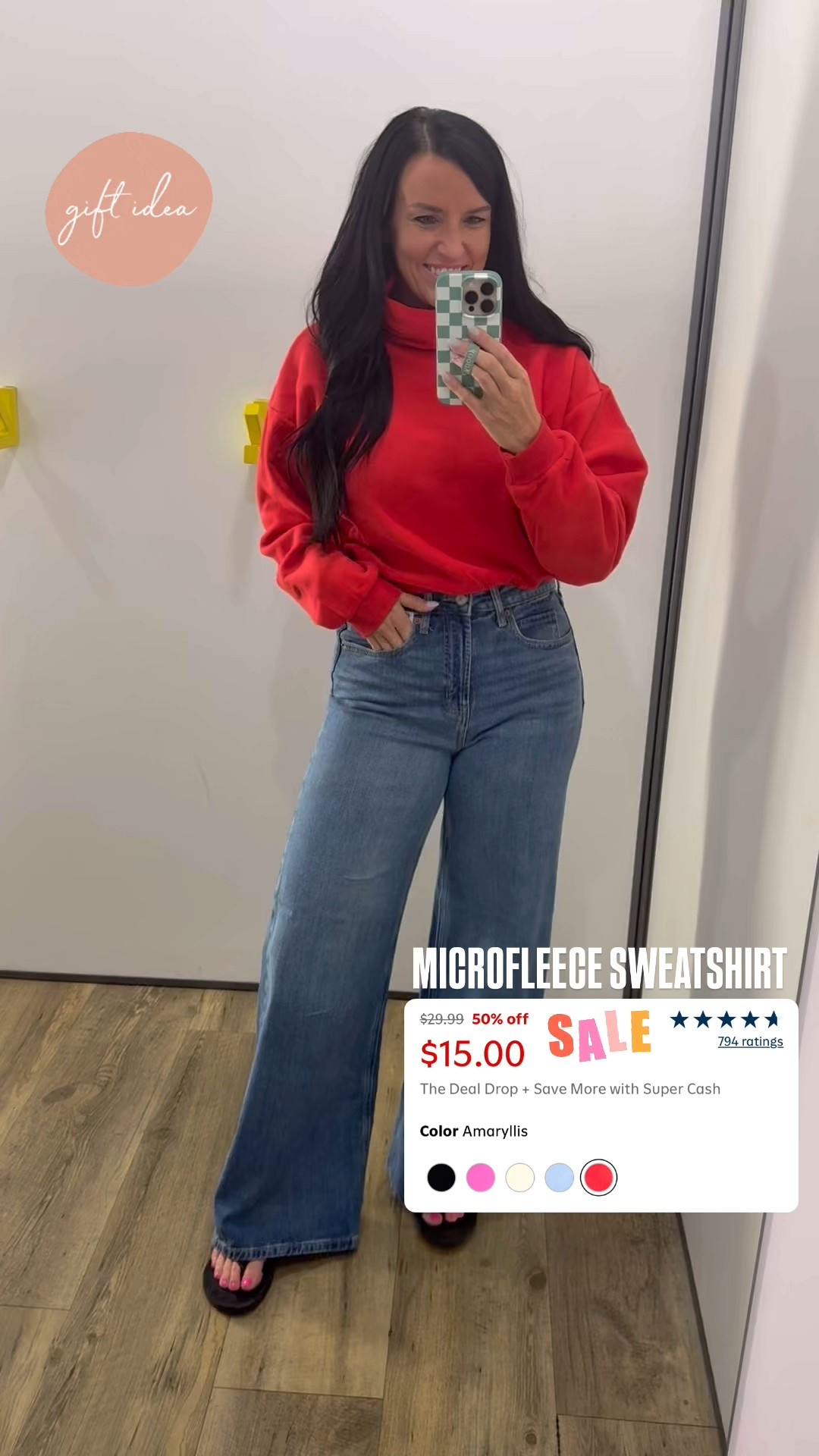 Old Navy super cash + lots of great sale prices make snagging gifts easy! I love their micro fleece pullovers!! Fit is TTS, I’m in a S. More colors! $15 😍👏🏼

#LTKCyberWeek #LTKHoliday #LTKGiftGuide