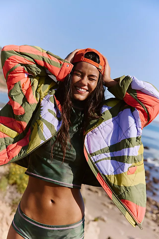 Pippa Printed Packable Puffer Jacket | Free People (Global - UK&FR Excluded)