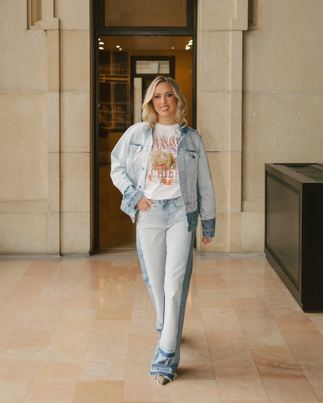 Such a cute denim set with the mixed washes! My look is on sale!

#LTKootd #LTKSaleAlert #LTKdayinmylife