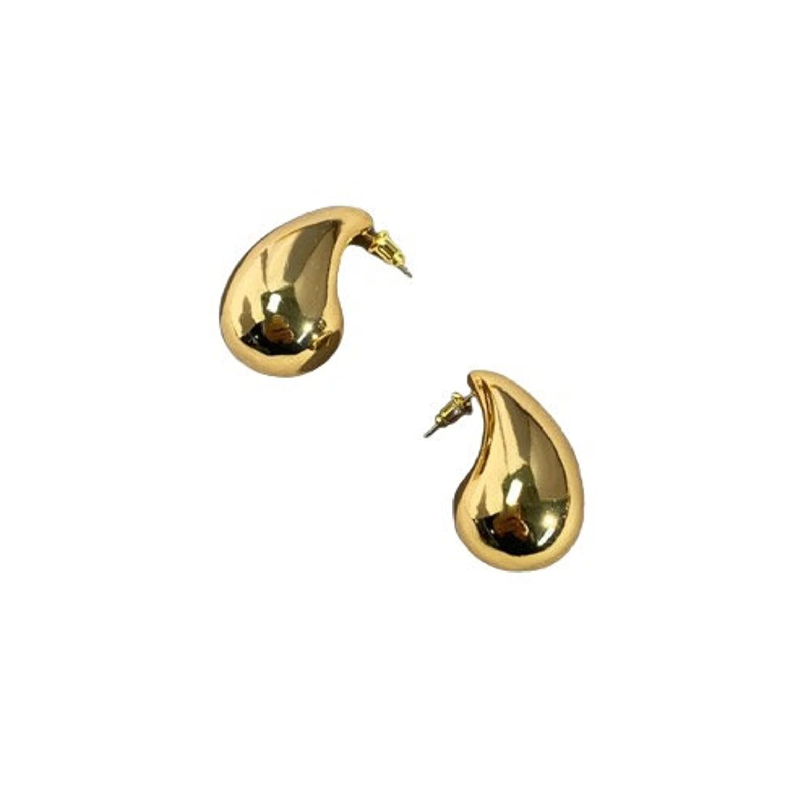 Kylie Earrings  Chunky Vintage Gold Earrings Chunky Hoop - Etsy | Etsy (US)