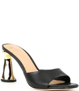 Antonio Melani x Style by Simkins Kate Leather Dress Slide Sandals | Dillard's | Dillard's