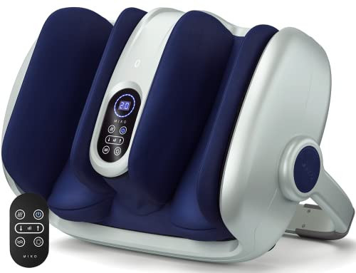 MIKO Shiatsu Foot Massager for Circulation & Pain Relief - Deep Tissue Kneading, Heat Therapy for Plantar Fasciitis, Neuropathy, Diabetics - Fits Up to Size 15 | Amazon (US)
