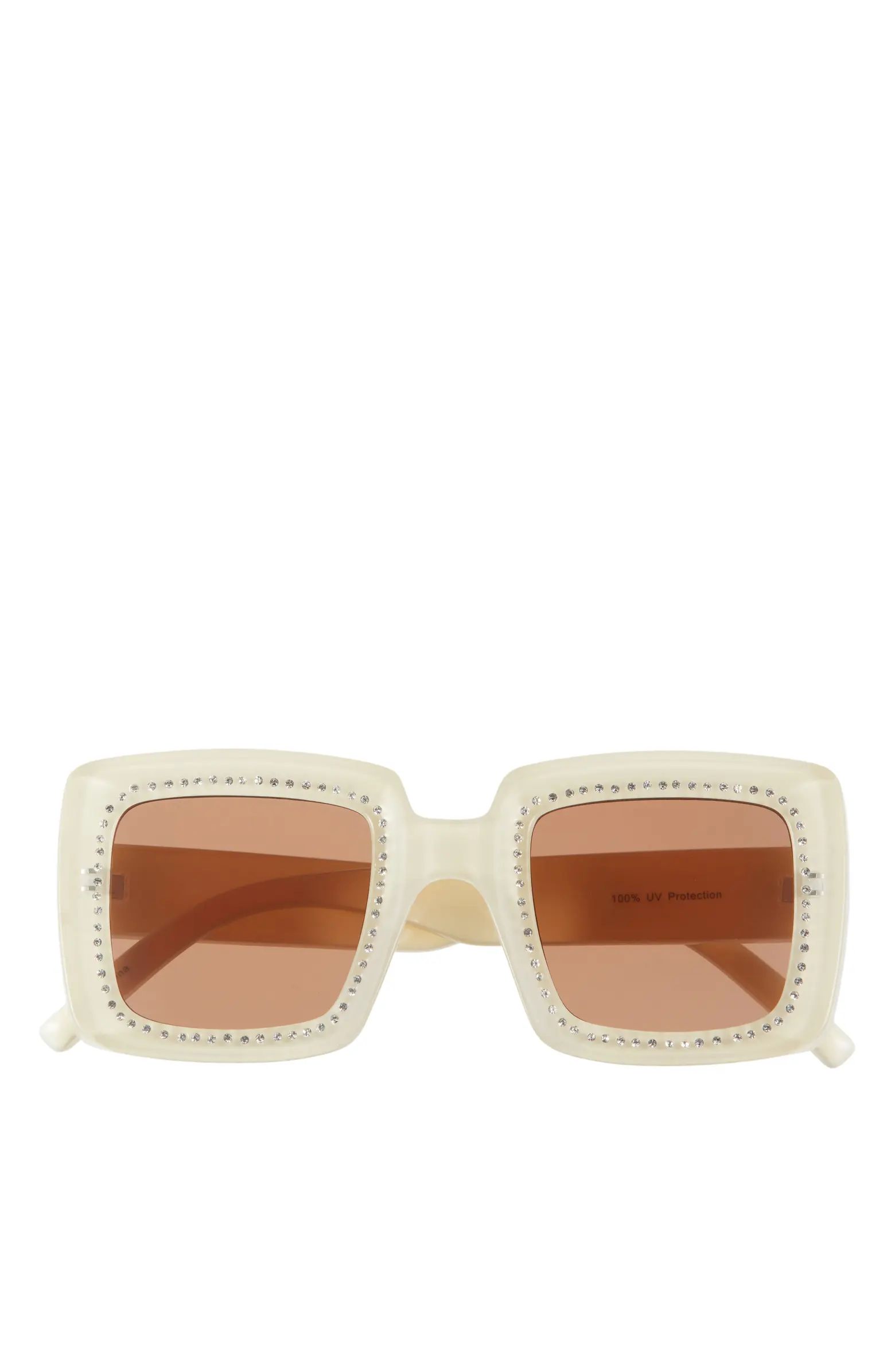 Embellished Square Sunglasses | Nordstrom