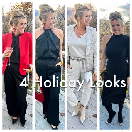 4 holiday looks you
Can mix and match to creat several looks!

Save 10% with 
Code DARCY10


#LTKCyberSaleFR #LTKstyletip #LTKover40
