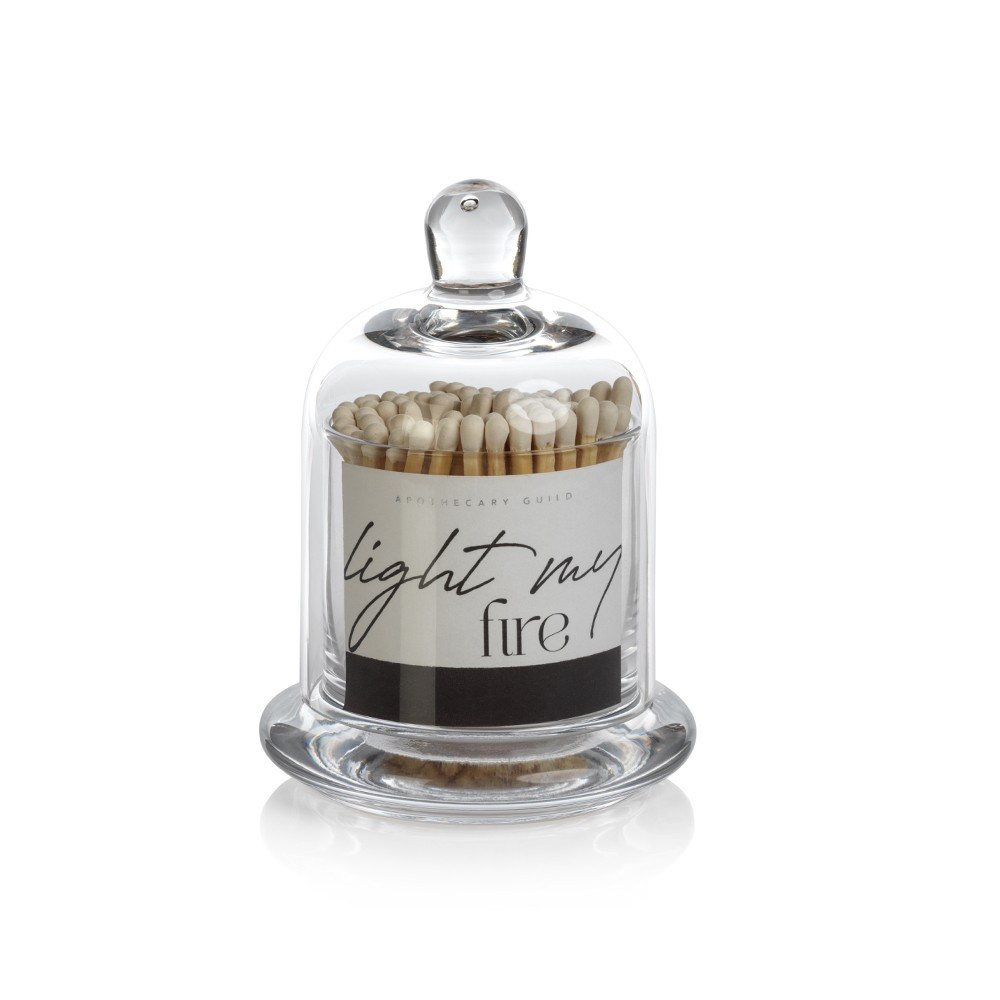 Matches in Glass Cloche - Shop Candles - Dear Keaton | Dear Keaton