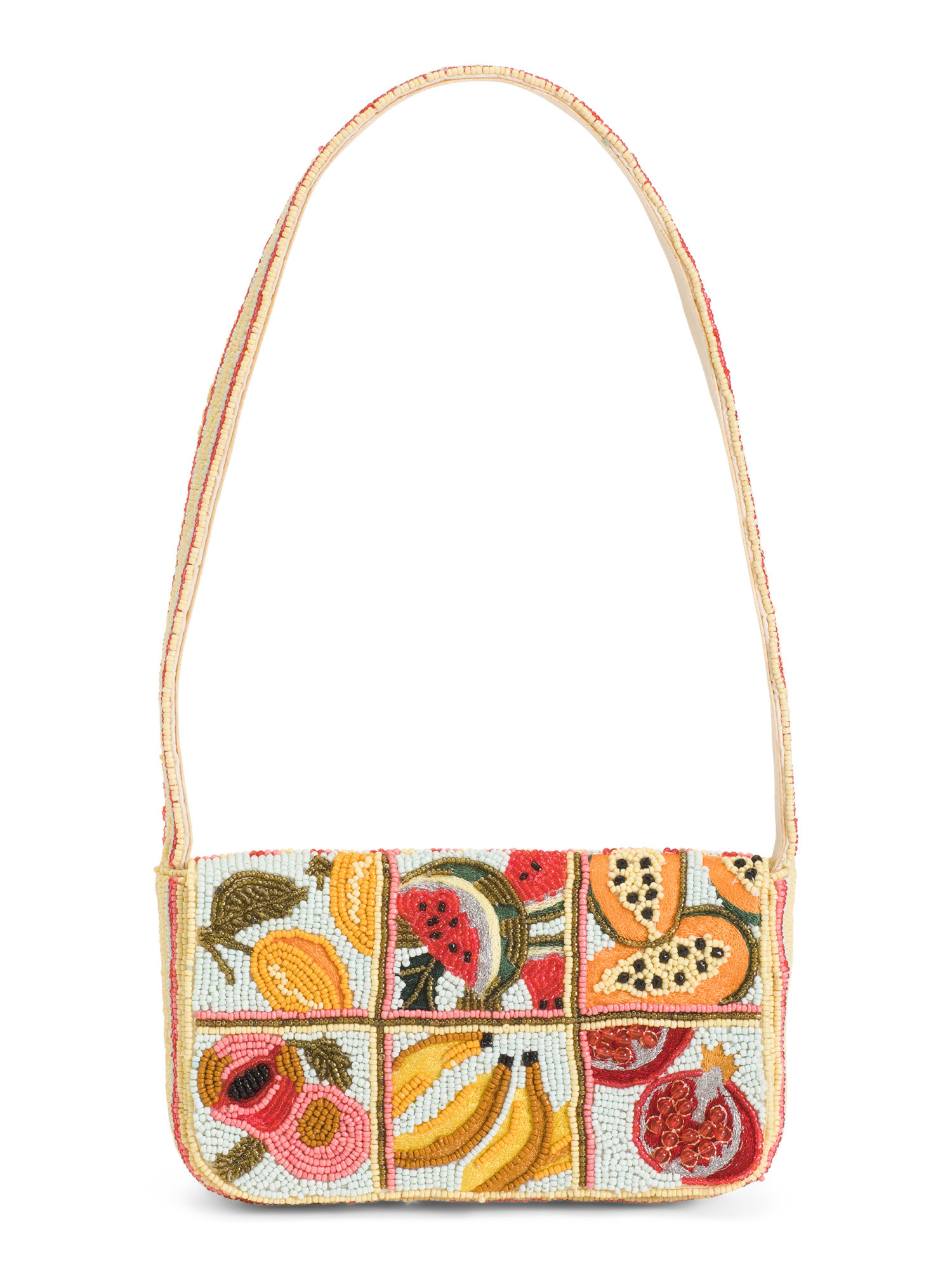 Fruits Beaded Shoulder Bag | TJ Maxx