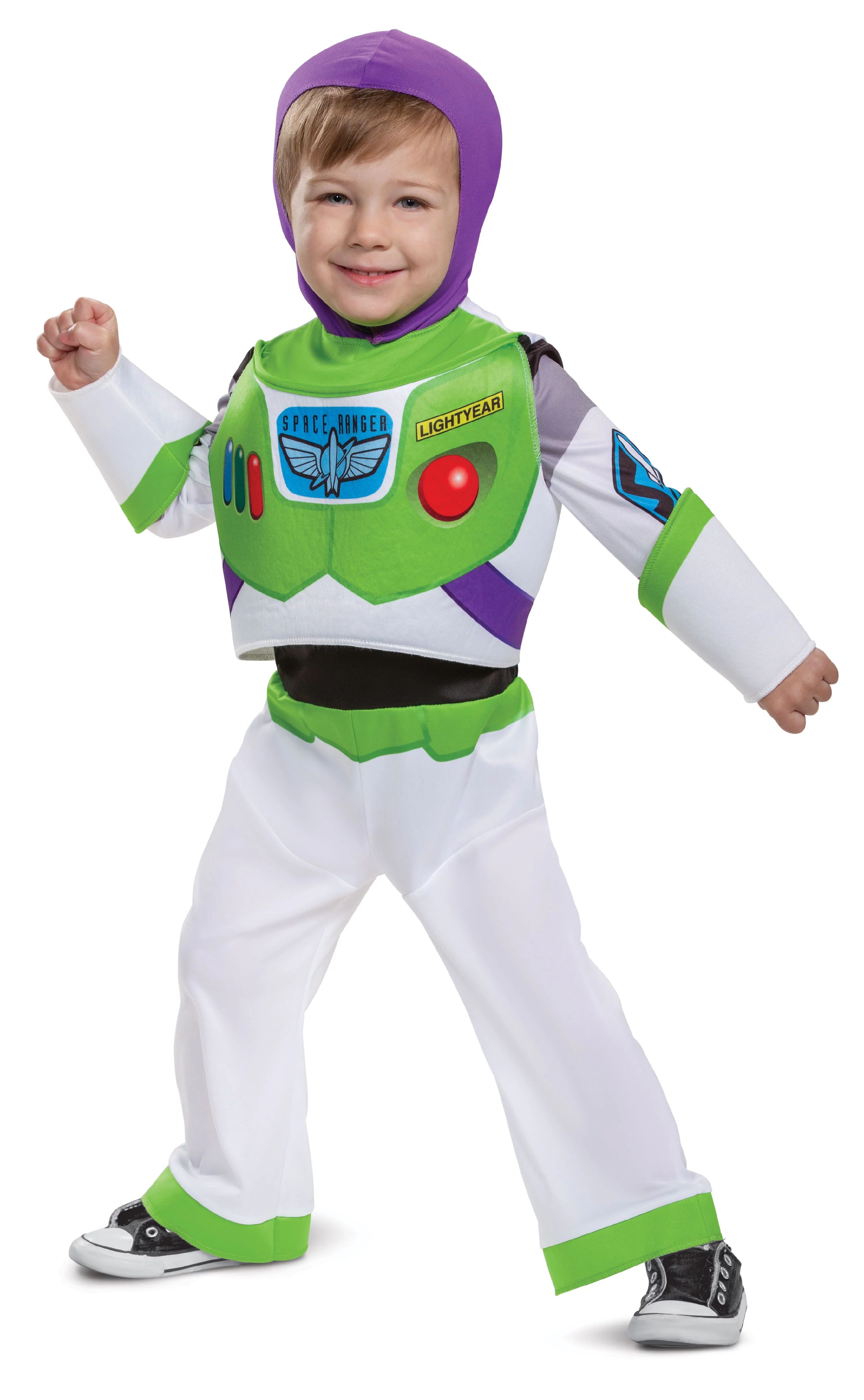 Disguise Buzz Lightyear Classic Boy's Halloween Fancy-Dress Costume for Child, Toddler 2T | Walmart (US)