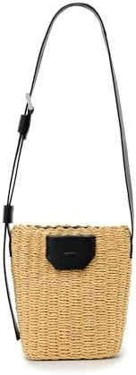 AllSaints Women's Alba Paper Crossbody Natural One Size | Amazon (US)