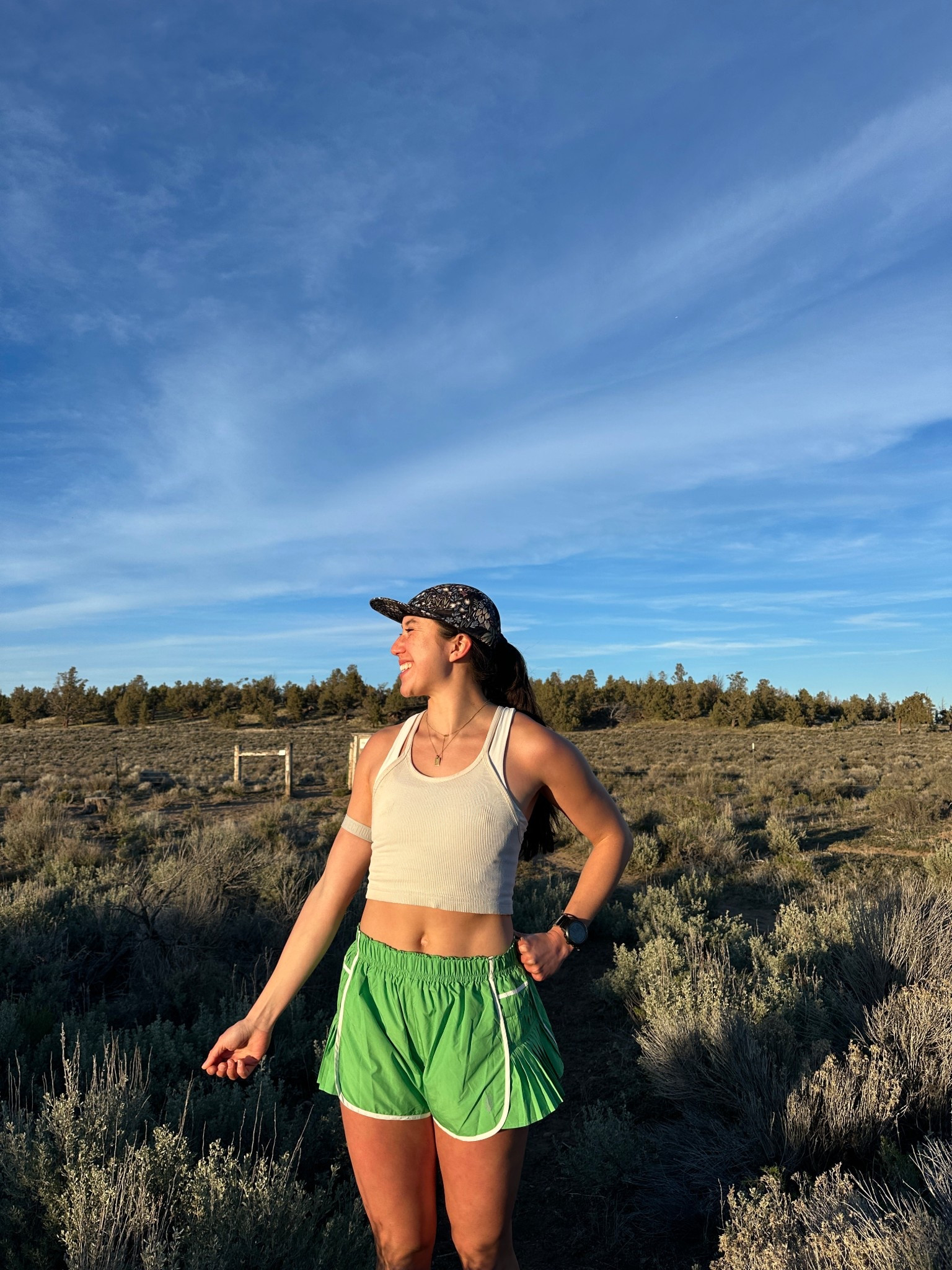 Bend trail series race one!! 4.7 miles done and dusted 
Top: M/L (Size up)
Shorts: Small (TTS)

#LTKU #LTKFindsUnder50 #LTKActive